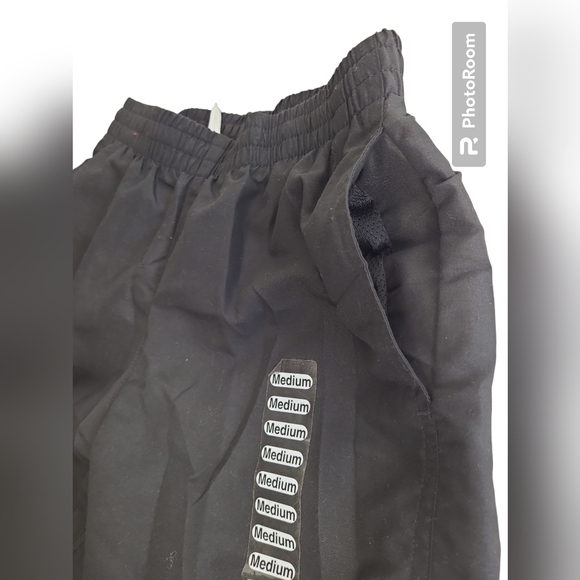 Nike Boy's Volley Board Shorts Surf Black Swim Trunks Medium Liner Pockets New - Picture 5 of 14